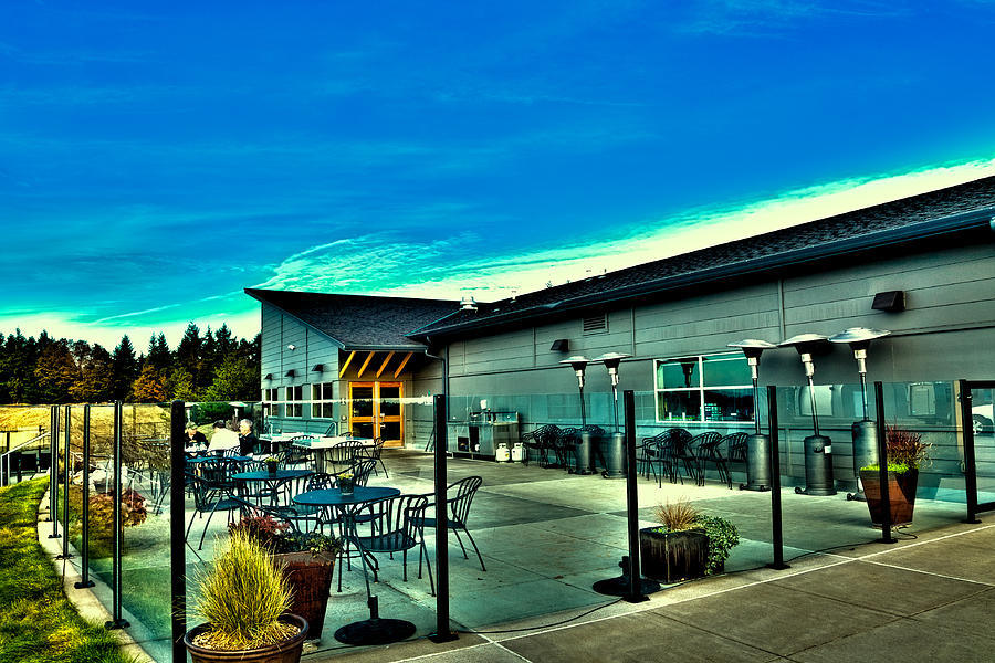 Chambers Bay - Clubhouse and Restaurant Photograph by David Patterson