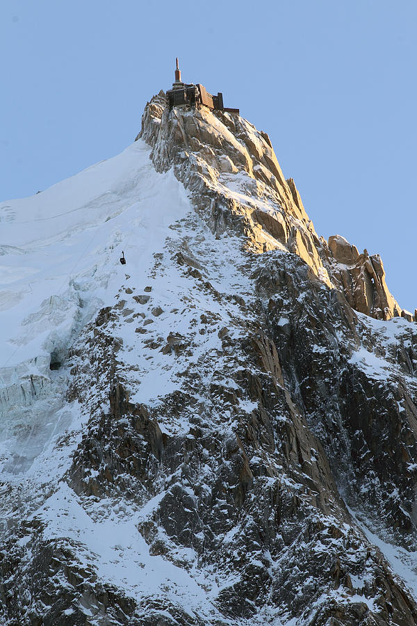 Chamonix - Aiguille du Midi Photograph by Pat Speirs