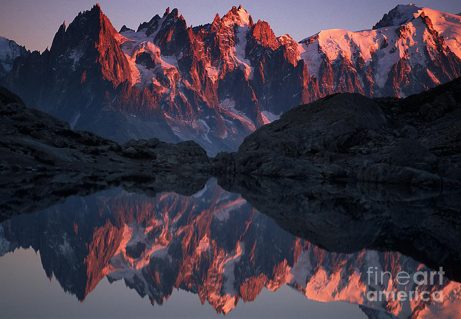 Chamonix Alps and Lac Blanc Photograph by Colin Woods