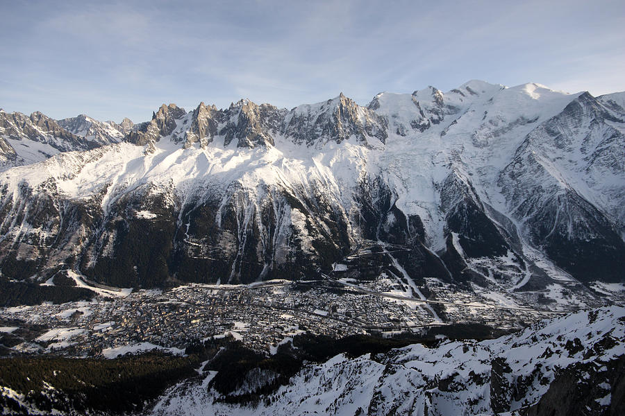 Chamonix village in the French Alps Photograph by Pierre Leclerc Photography