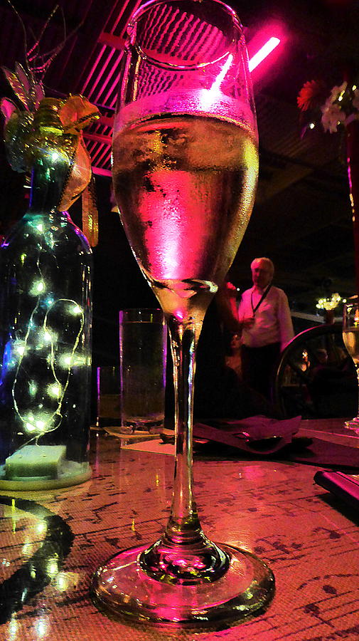 Champagne and Jazz Photograph by Lori Seaman