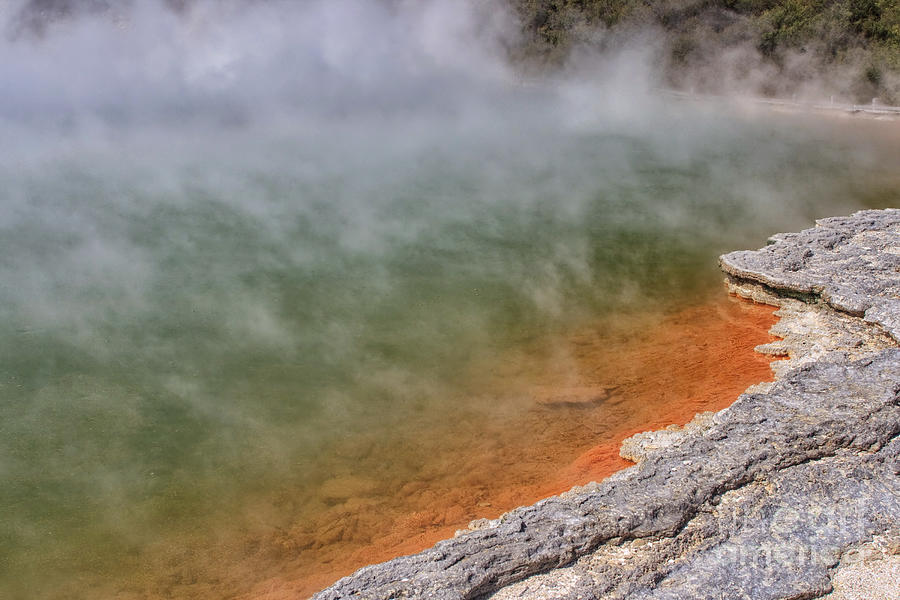 Steaming Champagne Pool Photograph by Patricia Hofmeester