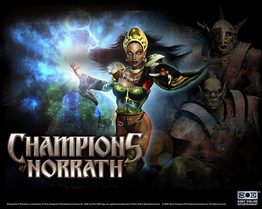 Planet Digital Art - Champions Of Norrath by Super Lovely