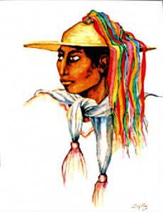 Chamula Painting by Mary Louise Lopez Chamula Painting by Mary Louise Lopez