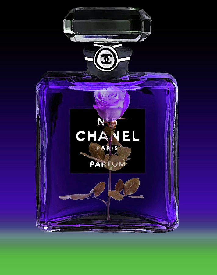 chanel purple perfume