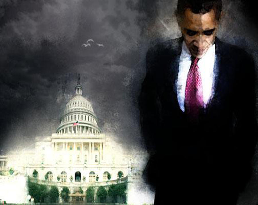 Barack Obama Photograph - Change on Capitol Hill by JJ Wynn