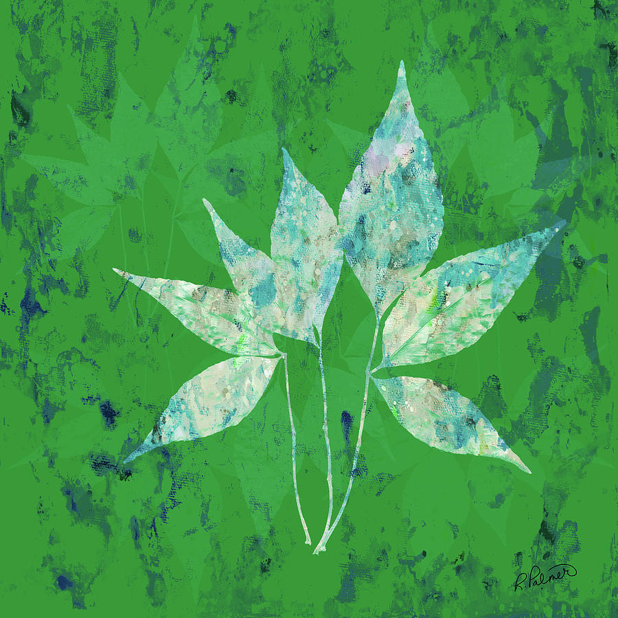 Abstract Digital Art - Changing Leaves by Ruth Palmer Abstract Digital Art - Changing Leaves by Ruth Palmer