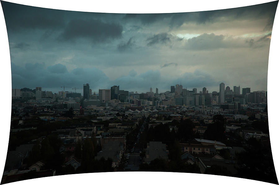 San Francisco Photograph - Changing perspectives on San Francisco Skyline at Dusk by Birgit Deubner