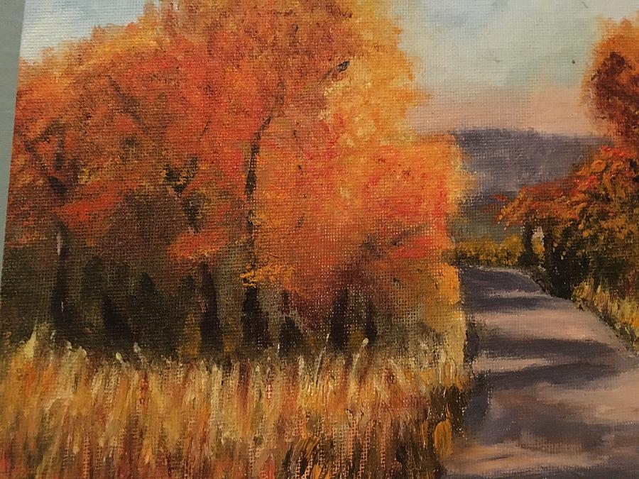 Changing Season Painting by Sharon Schultz