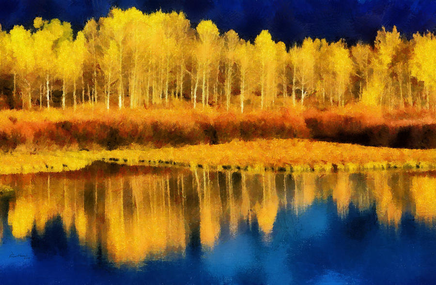 Changing Seasons Painting by Russ Harris