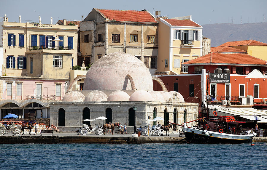 Chania mosque of the Janissaries Photograph by Paul Cowan