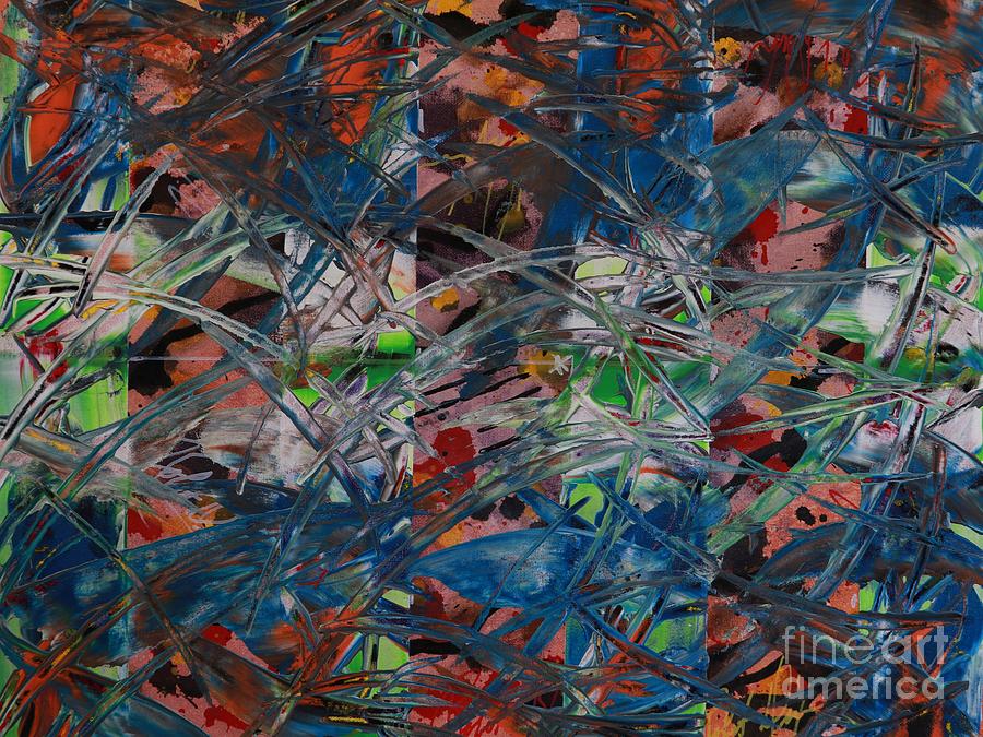 Abstract Painting - Chaos #2-128 by Robert Dixon