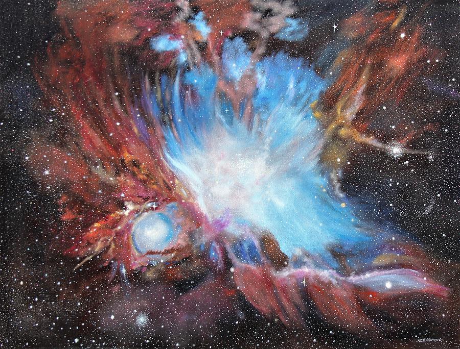 Chaos in Orion Painting by Ken Ahlering