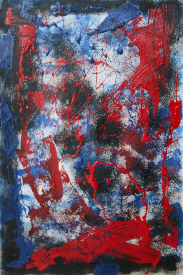 Chaos Painting by Mordecai Colodner
