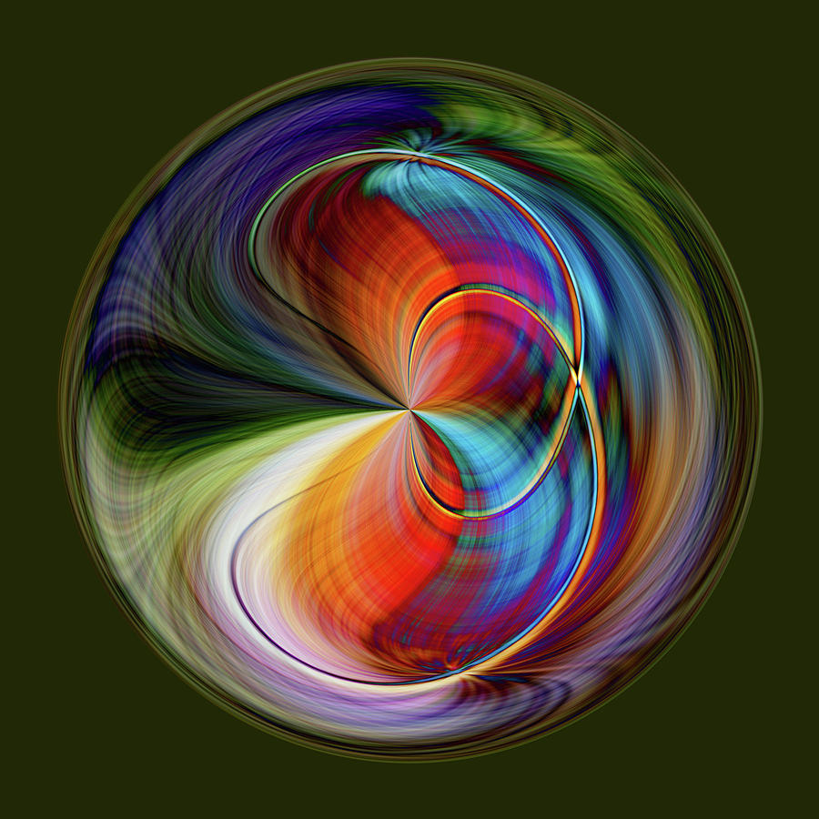 Chaos Orb Digital Art by Michelle Whitmore