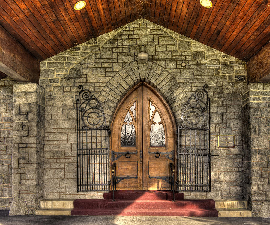 Chapel Doors Photograph by Deborah Ritch