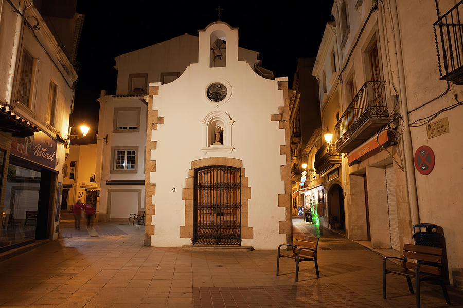 Chapel of Our Lady of Socorro in Tossa de Mar Photograph by Artur Bogacki