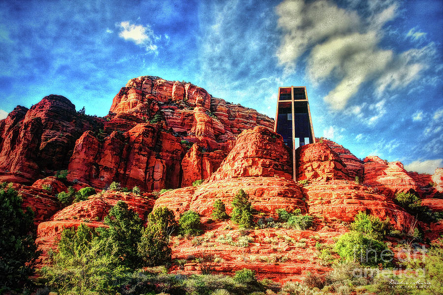 Chapel Of The Holy Cross Sedona Arizona By Cabin Creek Arts