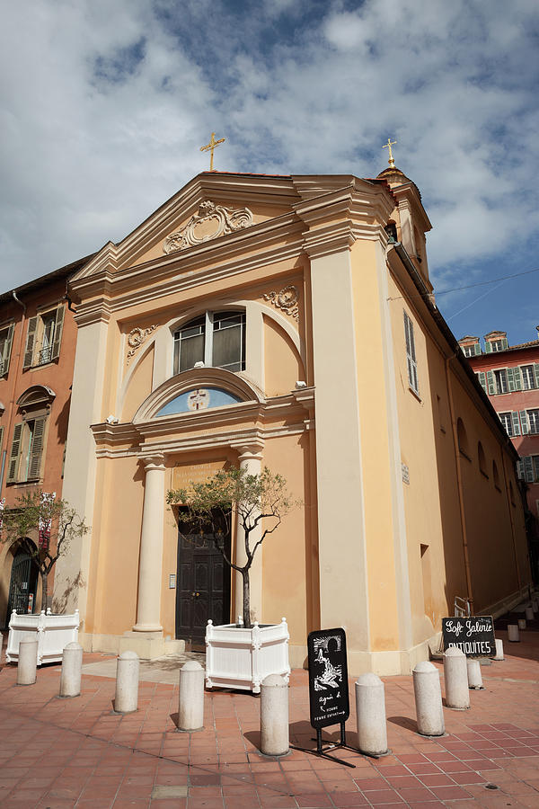 Chapel of the Holy Trinity and of the Holy Shroud in Nice Photograph by Artur Bogacki