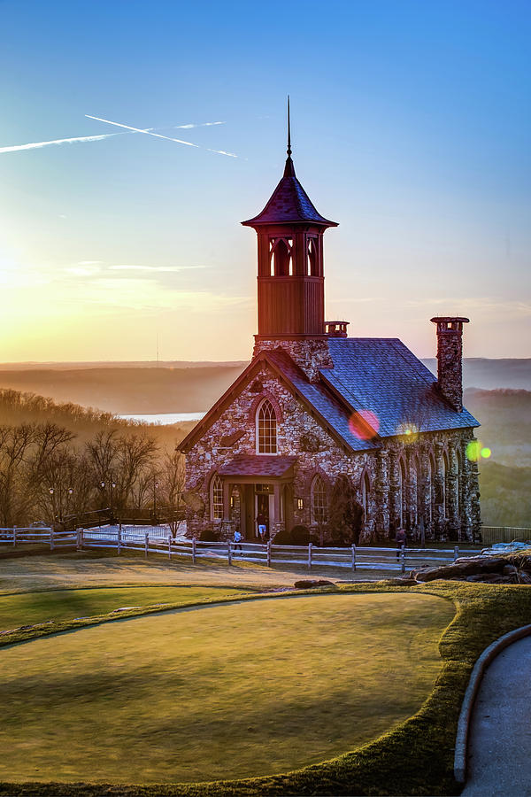 Chapel of the Ozarks Top of the Rock in Branson Photograph by Gregory
