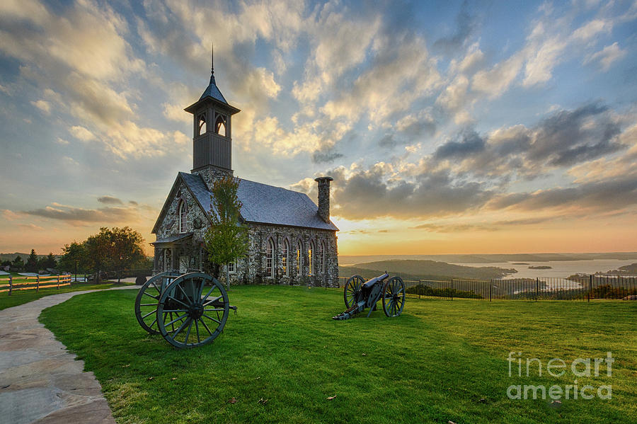 Chapel on a Hill Photograph by Terri Morris - Pixels