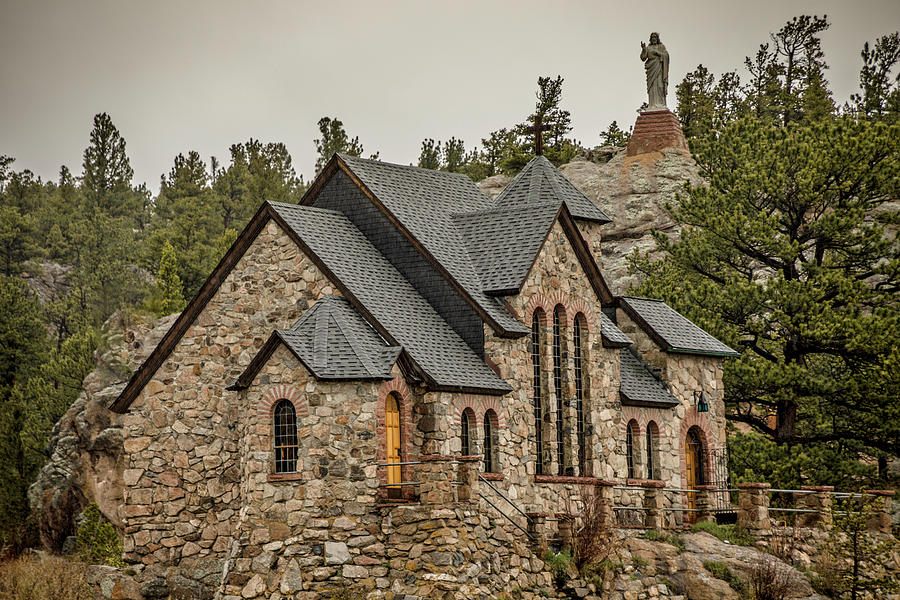 Chapel on a Rock Photograph by Teresa Wilson