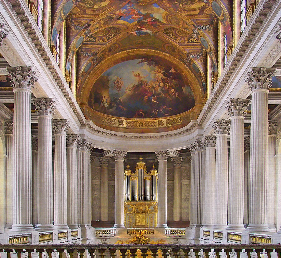 Chapel - Palace of Versailles - France Photograph by Nikolyn McDonald