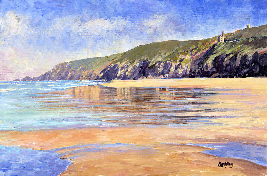 Chapel Porth Painting by Margaret Merry