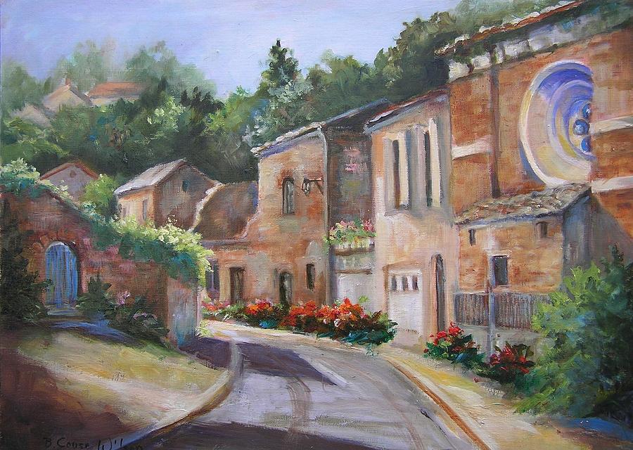 Chapel Street Painting by Barbara Couse Wilson