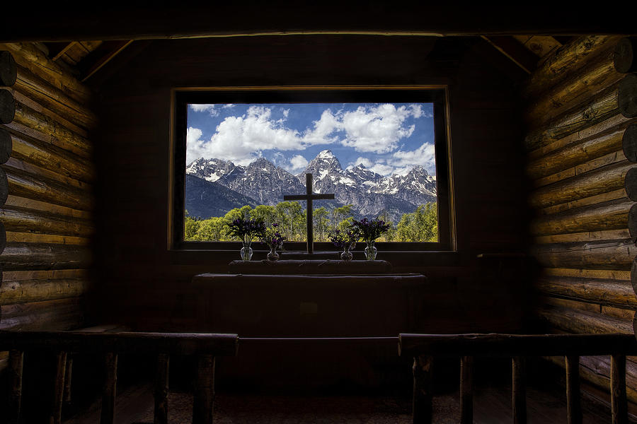 Grand Teton National Park Photograph - Chapel View by Andrew Soundarajan