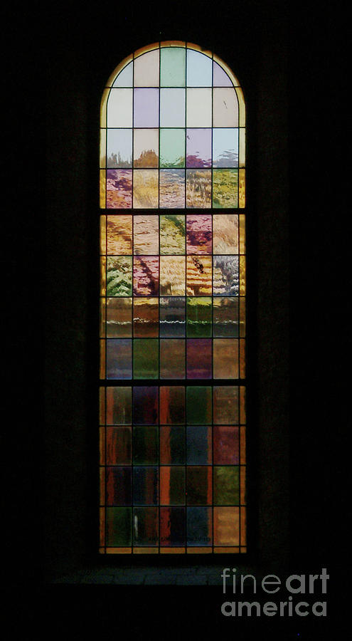 Tuscany Photograph - Chapel Window by Georgia Sheron
