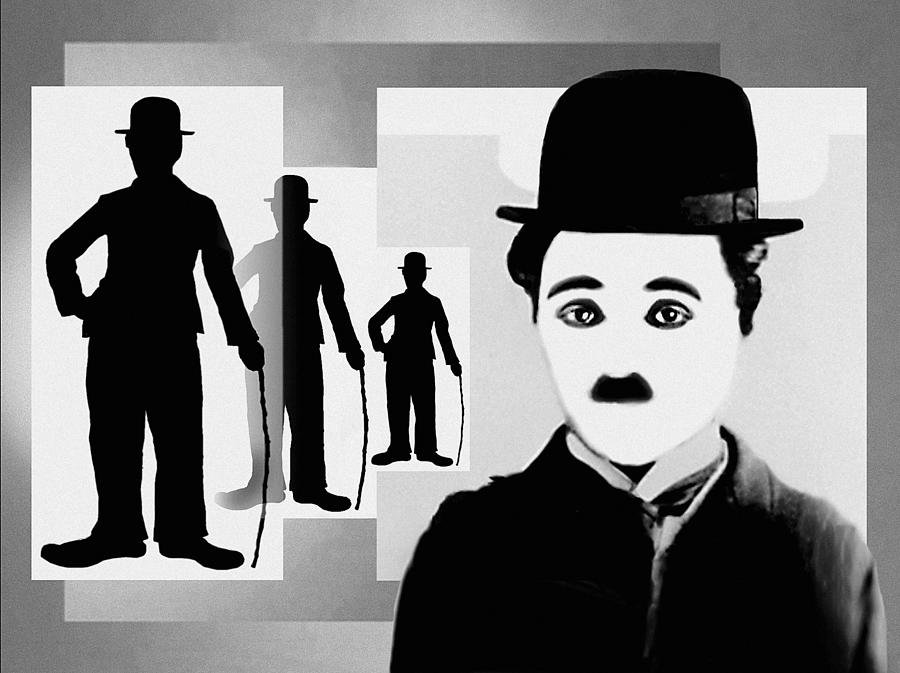 Chaplin, Charlie Chaplin Digital Art by Hartmut Jager