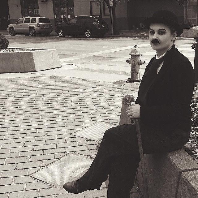 Vscocam Photograph - Chaplin Instagram 365 101/365 #m4hp365 by Trina Baker