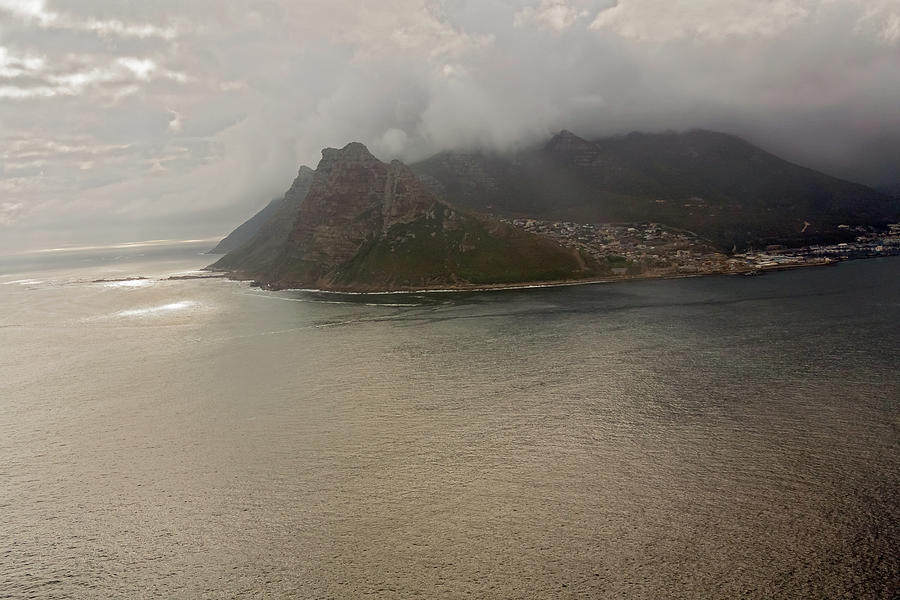 Chapmans Peak Drive. View to Hout bay and Hout town Photograph by Marek Poplawski