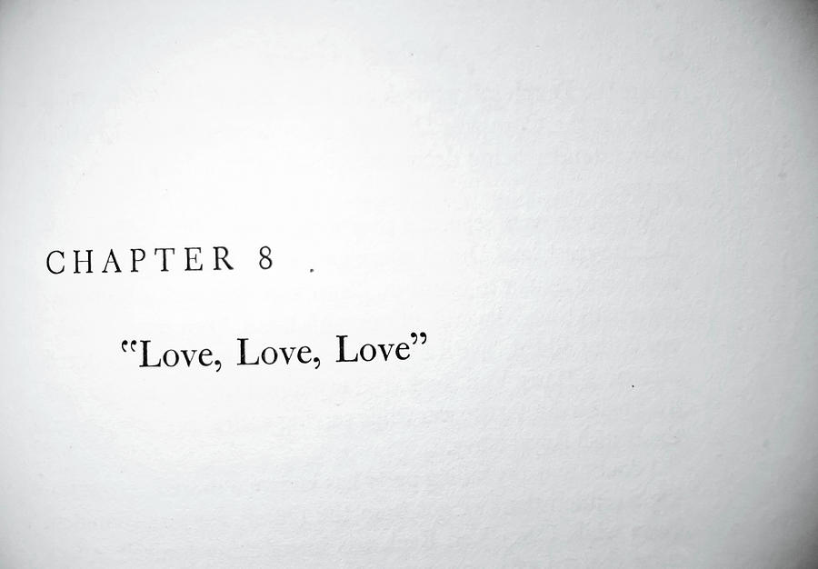 Chapter 8 Love Love Love Photograph by Toni Hopper