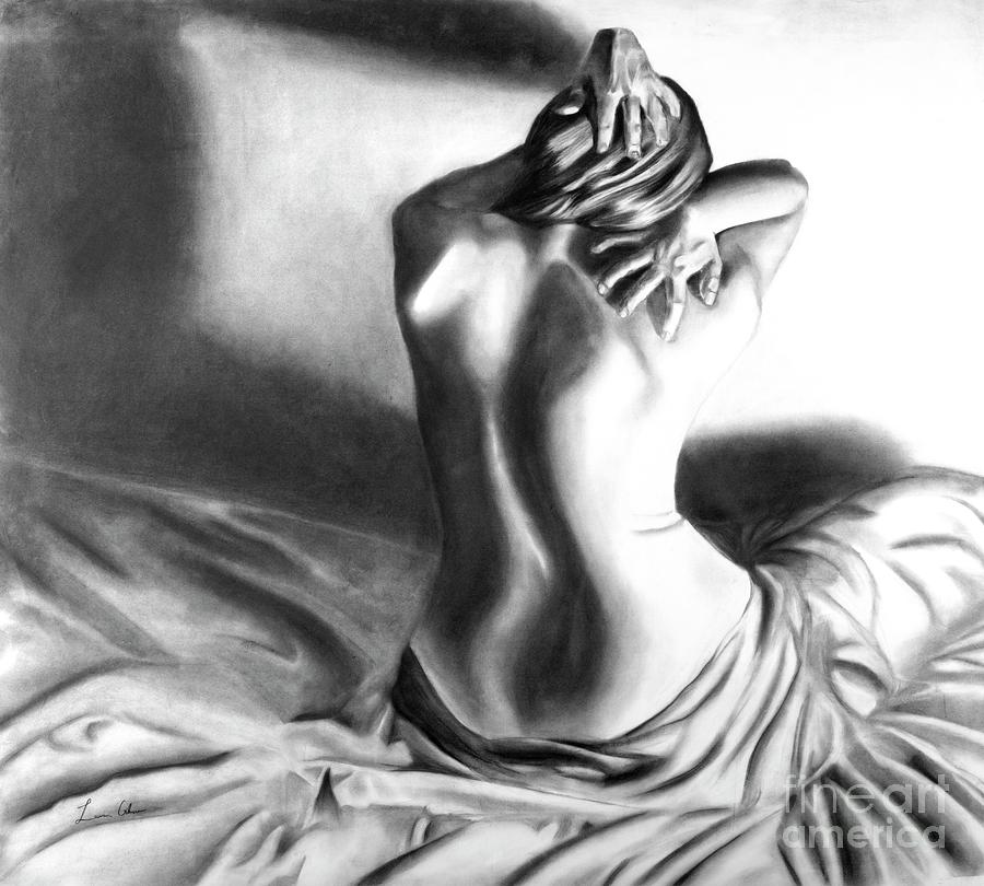 Charcoal Nude Drawing By Lauren Jane Fine Art America