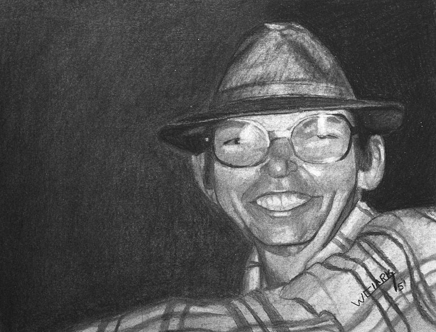 Charcoal Commission Drawing by Wade Clark