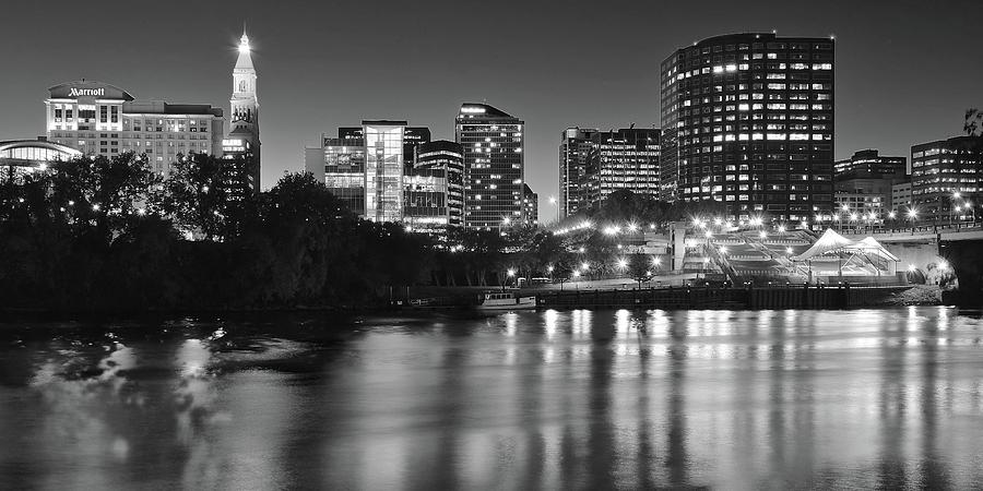 Charcoal Night in Hartford Photograph by Frozen in Time Fine Art Photography
