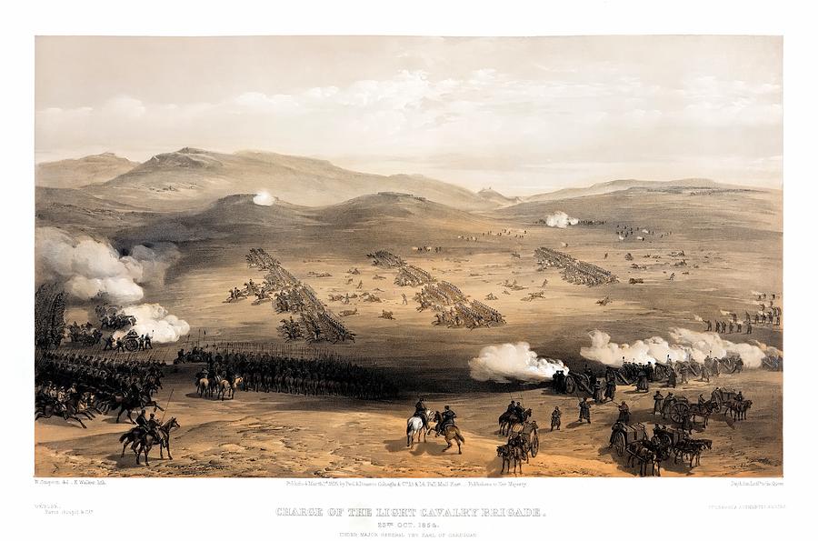Charge Of The Light Brigade Painting by Mountain Dreams | Fine Art America