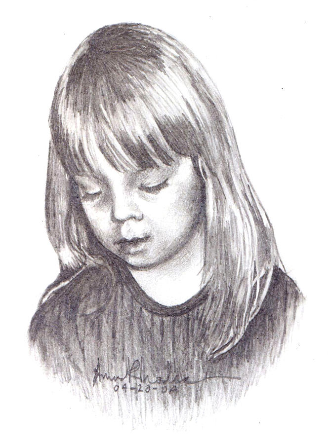 Portrait Painting - Charidy by Anne Rhodes Portrait Painting - Charidy by Anne Rhodes