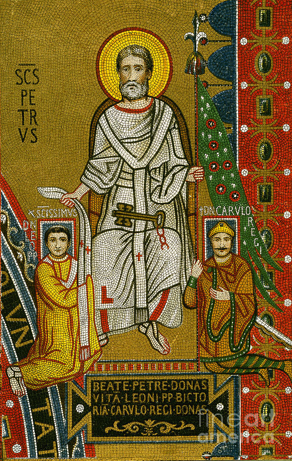 Charlemagne (742-814) Painting by Granger