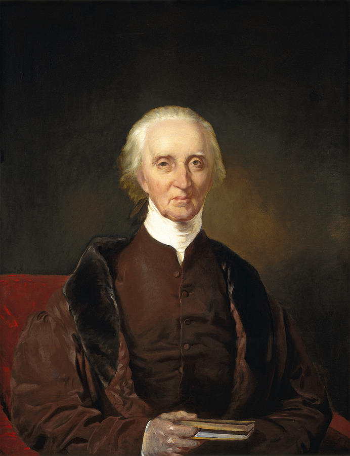 Charles Carroll of Carrollton Painting by Chester Harding