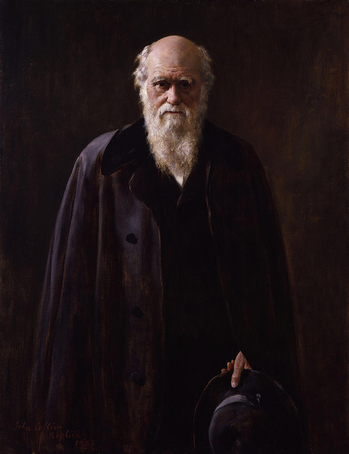Charles Darwin - By John Collier Painting by War Is Hell Store