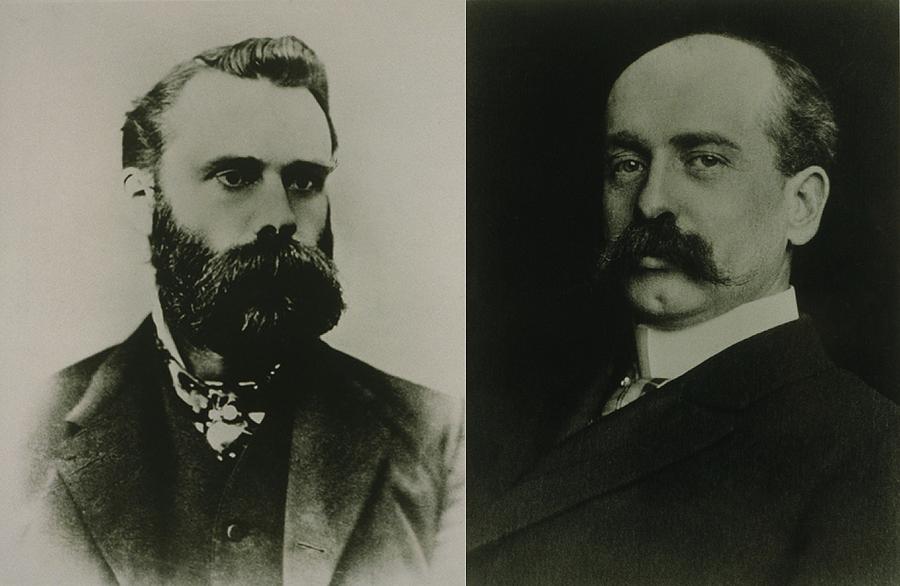 Charles Dow And Edward Jones, Cofounded Photograph by Everett