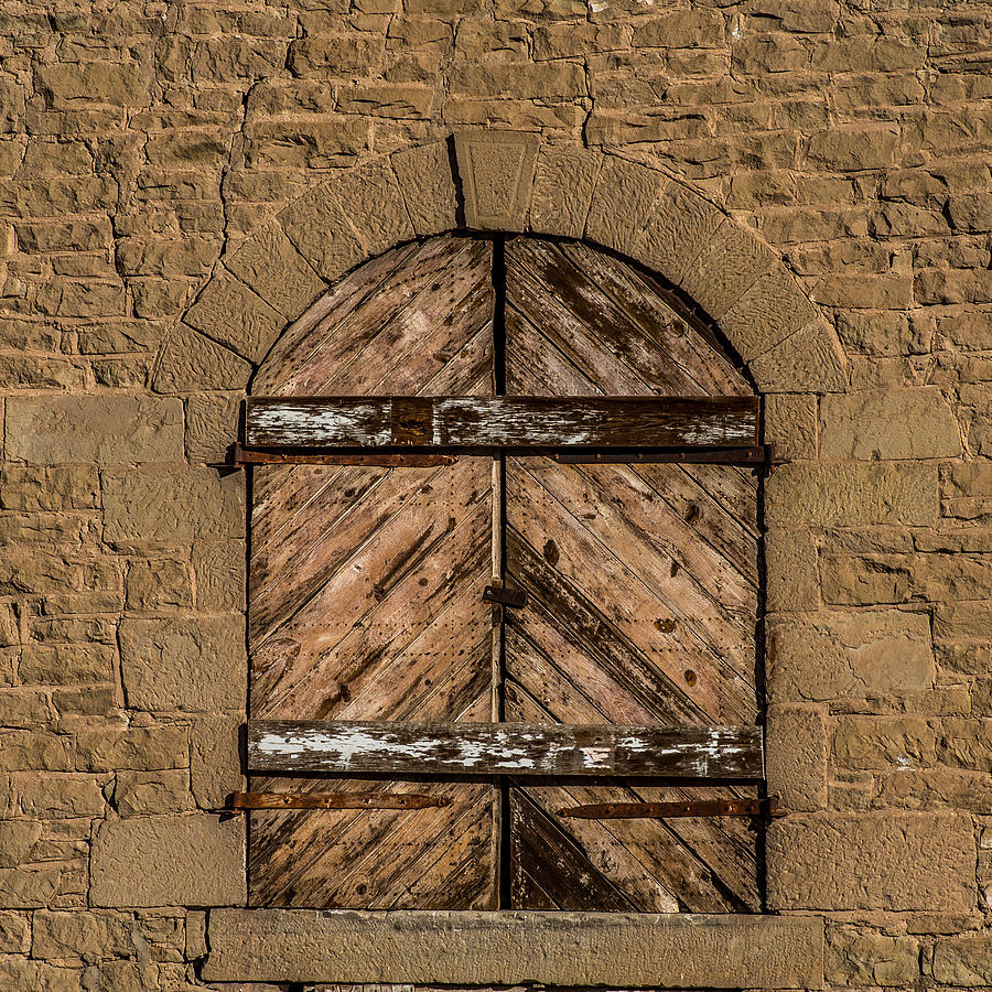 Charles Goodnight Barn Doors Photograph by Paul Freidlund