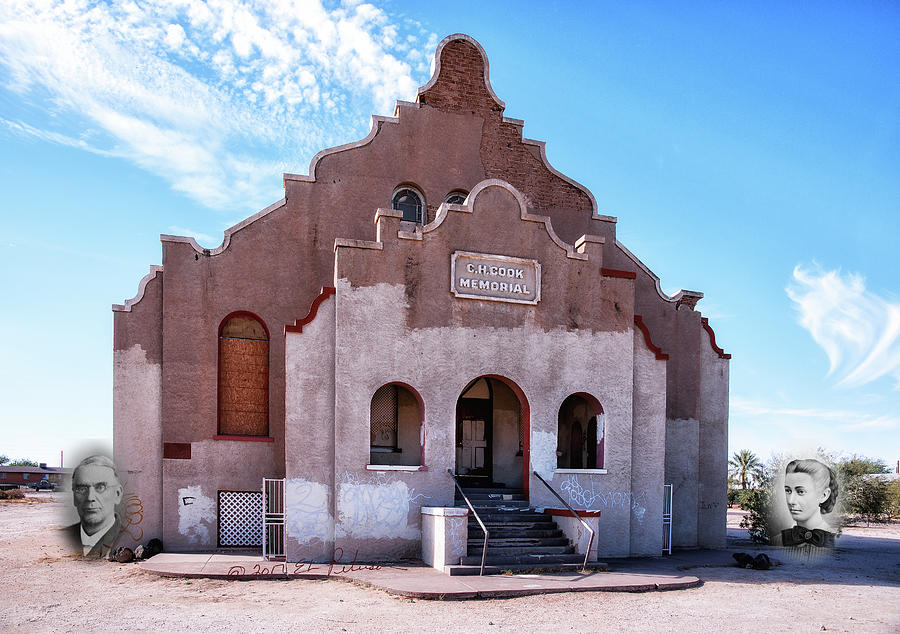 Charles H. Cook Memorial Church In Sacaton AZ Photograph by Ed Peterson