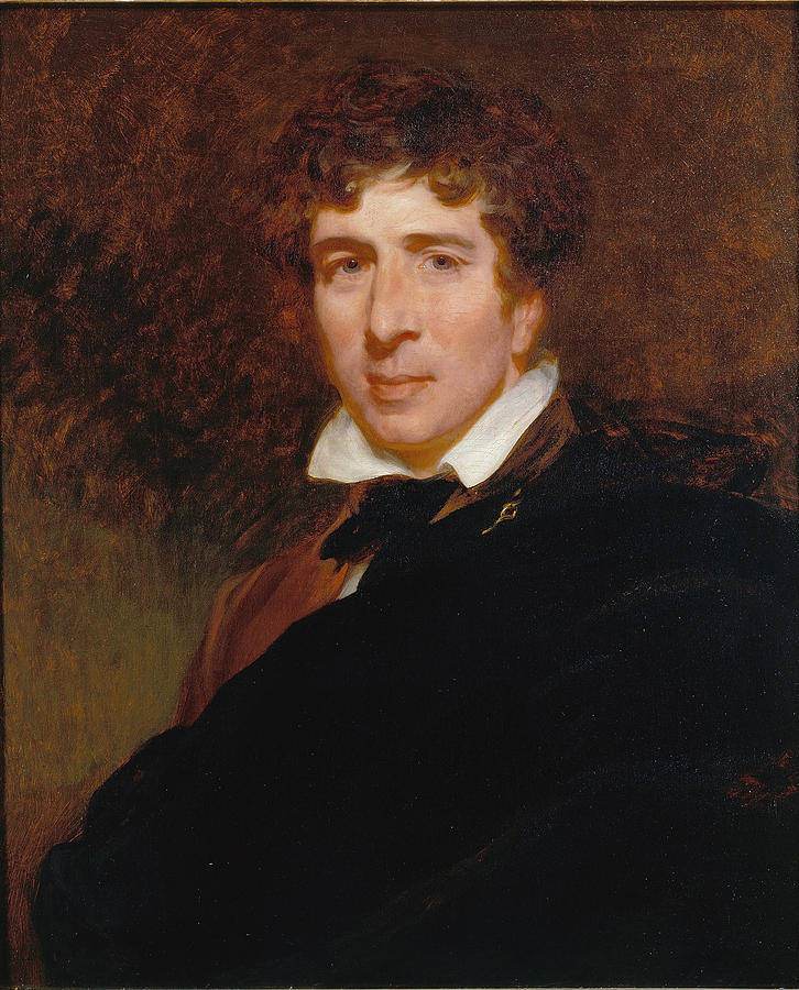 Charles Kemble Painting by Henry Perronet Briggs
