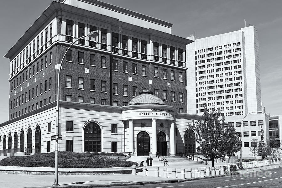 Charles L. Brieant United States Courthouse X Photograph by Clarence Holmes