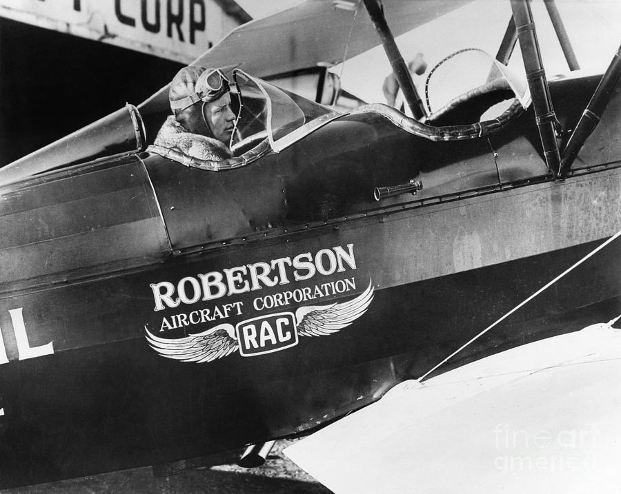 Charles Lindbergh Photograph by Granger