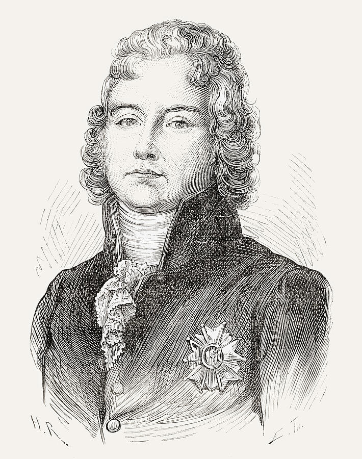 Charles Maurice De Talleyrand-p Drawing by Vintage Design Pics - Fine ...